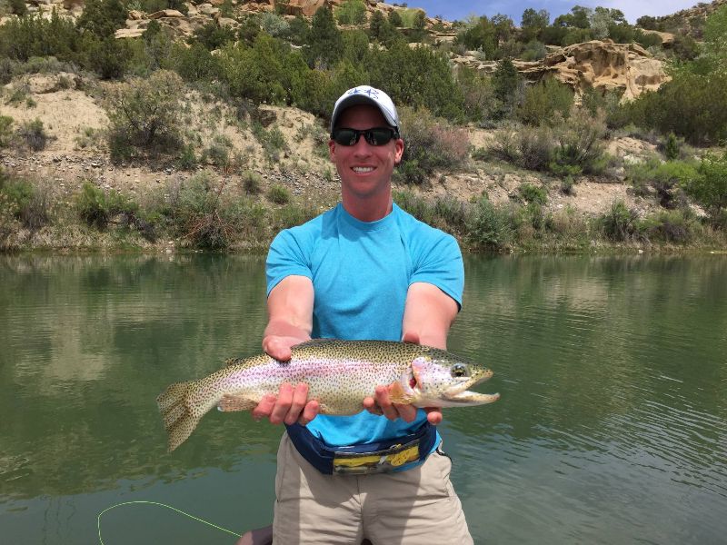 Rainbow Trout, San Juan River FlyFishing